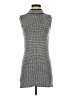Shein Houndstooth Silver Casual Dress Size 2 - photo 1