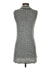 Shein Houndstooth Silver Casual Dress Size 2 - photo 2