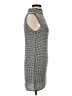 Shein Houndstooth Silver Casual Dress Size 2 - photo 4