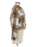 Unbranded Plaid Brown Tan Long Sleeve Blouse Size M - photo 4