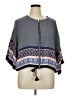 Christopher & Banks 100% Rayon Blue Kimono Size XL (petite) - photo 1