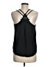 Mine 100% Polyester Black Sleeveless Top Size M - photo 2