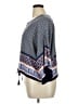 Christopher & Banks 100% Rayon Blue Kimono Size XL (petite) - photo 5