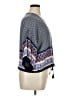 Christopher & Banks 100% Rayon Blue Kimono Size XL (petite) - photo 4