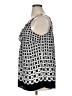 Avenue 100% Polyester Silver Sleeveless Blouse Size 14 - 16 Plus - photo 5
