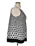 Avenue 100% Polyester Silver Sleeveless Blouse Size 14 - 16 Plus - photo 4
