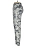 Lululemon Athletica Print Gray White Active Pants Size 6 - photo 5