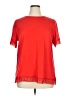 St. John's Bay Red Short Sleeve Top Size 0X - photo 1