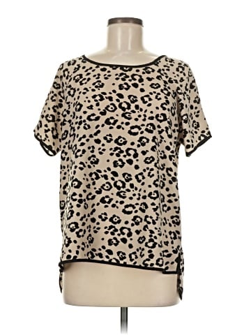 Harlowe & Graham Short Sleeve Blouse (view 1)