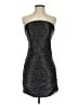 Express Metallic Black Cocktail Dress Size S - photo 1