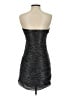 Express Metallic Black Cocktail Dress Size S - photo 2