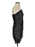 Express Metallic Black Cocktail Dress Size S - photo 4