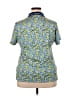 Assorted Brands Blue Short Sleeve Polo Size 2XL - photo 2