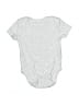 Rene Rofe Solid Silver Short Sleeve Onesie Size 0-3 mo - photo 1
