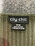 City Chic Chevron-herringbone Green Pullover Sweater Size 18 Plus (M) - photo 7