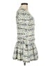 Pasta Print White Casual Dress Size M - photo 4