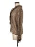 Step in Style 100% Polyester Animal Print Brown Long Sleeve Blouse One size - photo 5