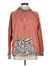 Haptics Brown Orange Pullover Sweater Size M - photo 1