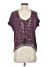 Guess Purple Short Sleeve Top Size XS - photo 1