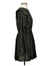 Zara Animal Print Green Casual Dress Size S - photo 4