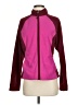 Merona 100% Polyester Color Block Burgundy Pink Track Jacket Size S - photo 1