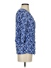 Cato Blue 3/4 Sleeve Blouse Size XS - photo 4