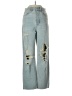 Wild Fable Graphic Blue Jeans Size 0 - photo 1
