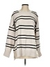 Sanctuary 100% Polyester Stripes Ivory Pullover Sweater Size S - photo 1