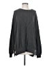 Talula Solid Gray Pullover Sweater Size S - photo 1