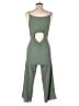 H&M Solid Green Jumpsuit Size 10 - photo 2