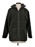 Basic Editions 100% Polyester Green Zip Up Hoodie Size S - photo 1