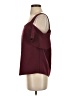 Alya Burgundy Sleeveless Blouse Size S - photo 5