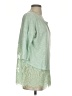 Bluheaven 100% Cotton Green 3/4 Sleeve Top Size S - photo 4
