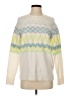 Ann Taylor LOFT Chevron-herringbone Ivory Pullover Sweater Size S - photo 1