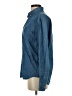 Indigo 100% Cotton Blue Long Sleeve Button-Down Shirt Size S - photo 5