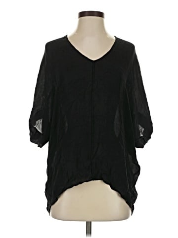 Emerson Thorpe 3/4 Sleeve Silk Top (view 1)