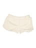 Danskin Solid Ivory Athletic Shorts Size L - photo 1