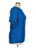 Cricket Lane Blue Short Sleeve Blouse Size 14 - photo 4