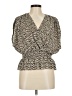 Madison Marcus 100% Polyester Ivory 3/4 Sleeve Blouse Size M - photo 1