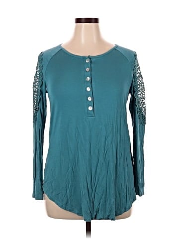 Zenana Premium Long Sleeve Henley (view 1)