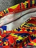 Unbranded Print Yellow Orange Swimsuit Top Size M - photo 3