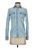 J.Crew 100% Cotton Blue Long Sleeve Button-Down Shirt Size 00 - photo 1