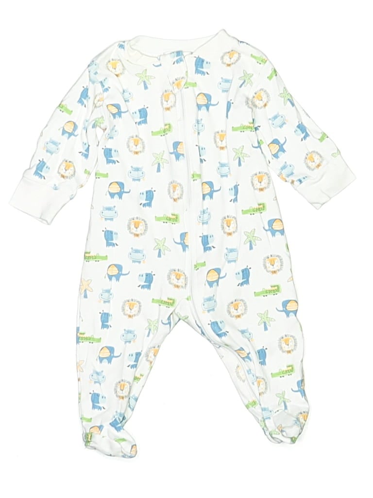 Pre-owned Kissy Kissy Babies' Long Sleeve Onesie In White