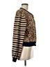 Shein 100% Polyester Animal Print Brown Cardigan Size 8 - 10 - photo 4