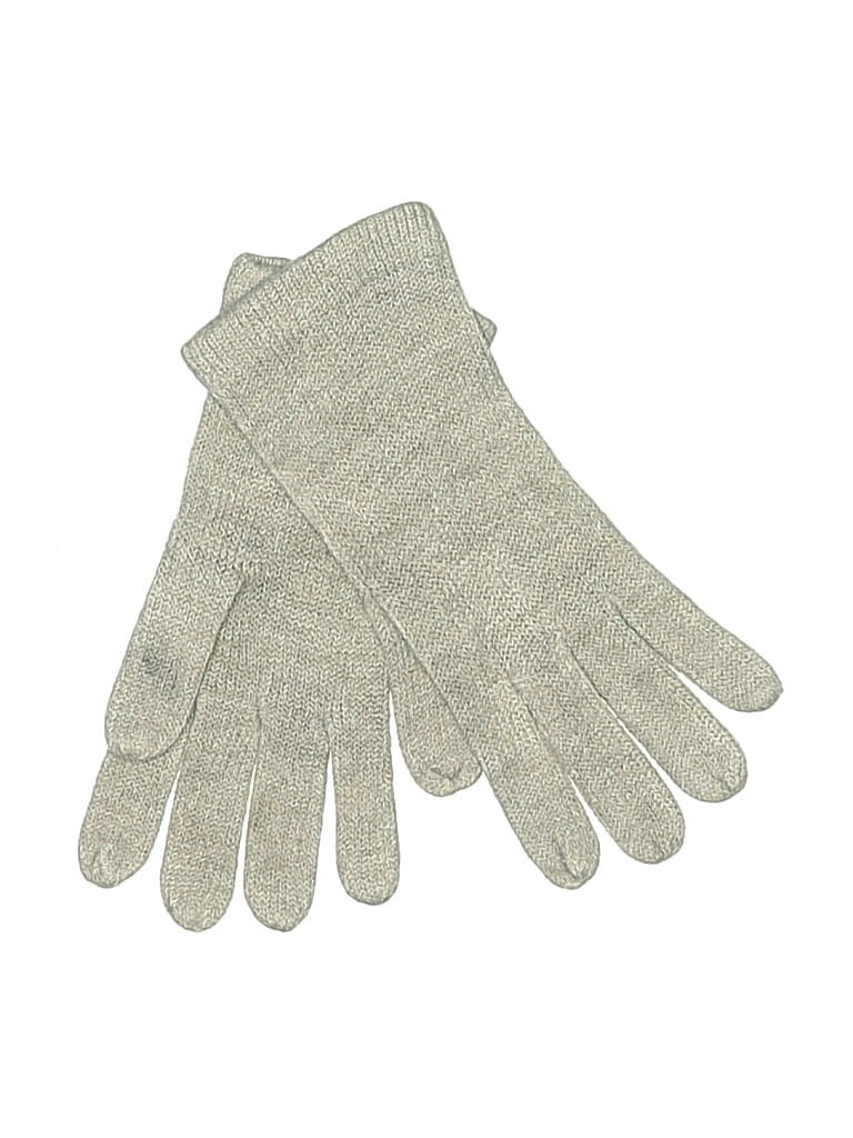 Pre-owned New York And Company Gloves In Tan