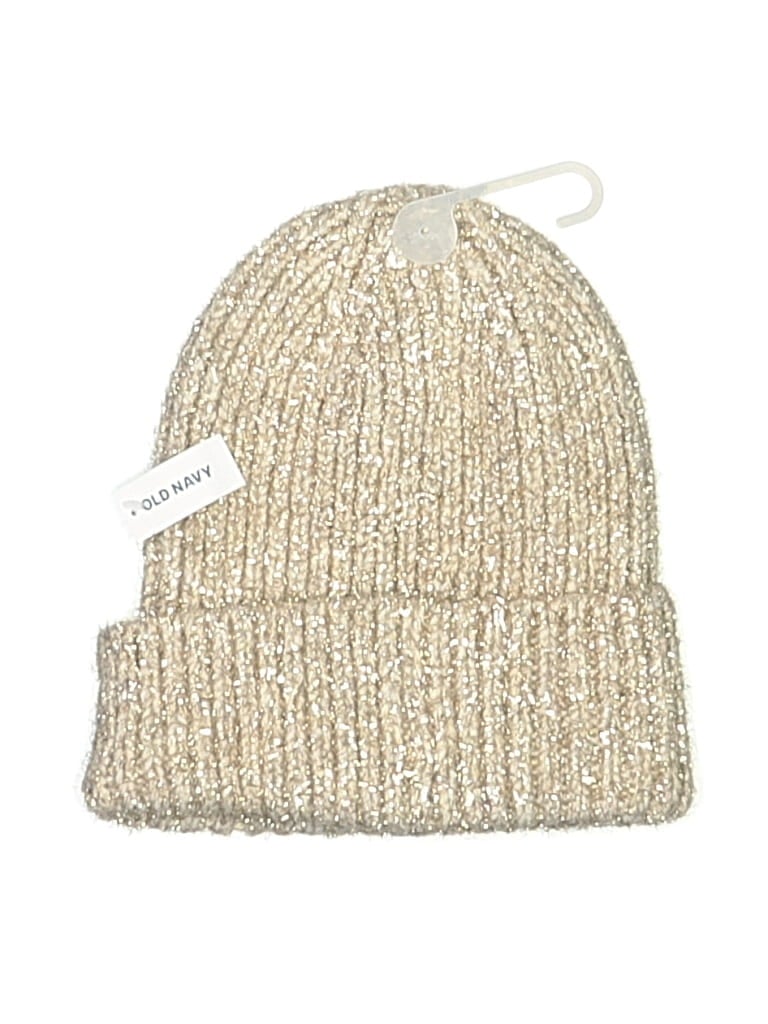 Pre-owned Old Navy Beanie Hat In Tan