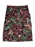 Wrapper 100% Rayon Tropical Burgundy Cargo Shorts Size 3 - 4 - photo 1