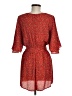 Jack by BB Dakota 100% Polyester Paisley Red Casual Dress Size 6 - photo 2