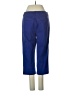 St. John's Bay Solid Blue Casual Pants Size 4 - photo 2