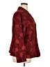 Cj Banks Paisley Burgundy Blazer Size 1X - photo 4